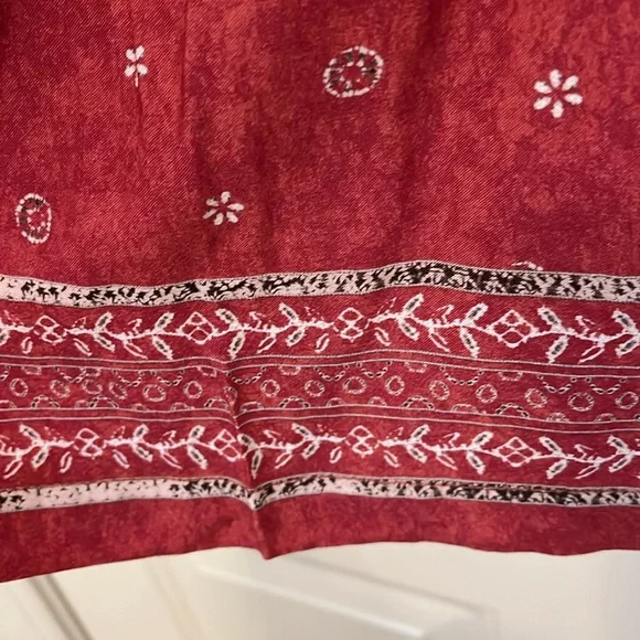 Coldwater Creek Terra Border Print Pants/NWT/SMALL - Picture 15 of 15